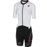 Castelli All Out Speed Suit - Women's White/Black, S