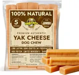 Tibetan Dog Chew Yak Cheese Sticks - Natural, Handmade Treats for Jumbo Dogs, Long-Lasting Entertainment, Perfect for Aggressive Chewers, Rawhide-Free, Grain-Free, Gluten-Free, 2 lb Bulk Jumbo