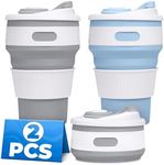 2Pcs Collapsible Cups for Traveling