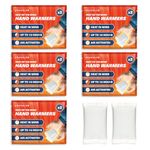 Bramble - Hand Warmers (5 Pairs, 10 Total) - Air Activated Pocket Warmers for Outdoor Activities - Warm in Minutes & Odour-Free - Up to 10 Hours of Heat