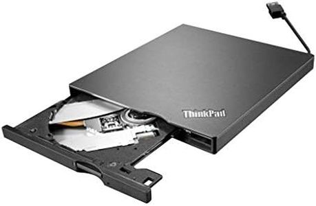 Lenovo External USB 3.0/2.0 ( 4XA0E97775) Slim Portable DVD Burner In The Lenovo Retail Sealed Packing for X1 Carbon And Yoga