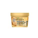 Garnier Ultimate Blends Cocoa Butter Hair Food Multi-Use Mask, Curl Restoring for Dry Curly Hair, Up to 72H Anti-Frizz, Boosted with Vitamins C, E, F, 400ml, No Artificial Colors, Cruelty Free, Vegan