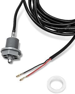 Temperature Sensor Replace 6600-167 Fit for Sundance Spas Jacuzzi Hot Tub, Temp Sensor with High Precision Gold Plated Contacts, with O-Ring Replace 6540-228 and Box End Connector