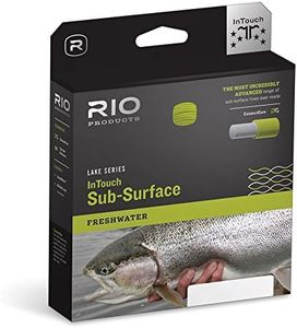 Rio Fly Fishing Fly Line inTouch Hover WF6S1 Lenza, Olive-Orange