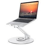 Adjustable Laptop Stand with 360 Ro