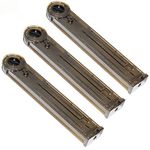 Airsoft Gear Parts Accessories 3pcs 300rd Hi-Cap Mag Magazine For P90 AEG Semi-Transparent Brown