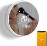 Beok Tuya Smart Thermostat Heating Thermostat Room Thermostat Wifi Smart Wall Thermostat for Gas/Water Boiler Floor Heating Compatible with Alexa, Google 3A TGR86WIFI