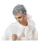 SIBEL Large Medium Density Triangular Tie Hair Setting Net - WHITE 1142823-01