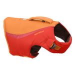 Ruffwear, Float Coat, Dog Life Jacket, Swimming Safety Vest with Handle, Red Sumac, X-Small