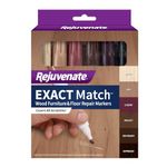 Rejuvenate RJ6WM Wood Furniture and Floor Repair Markers, Combination