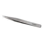 IS IndoSurgicals Fine Dissecting Forceps (Jewellers Forceps), Size approx. 5", Stainless Steel