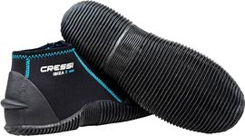 Cressi Standard 3 mm, Black/Aquamarine, US Man 5 | US Lady 6