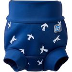 Splash About Happy Nappy Duo Wiederverwendbare Schwimmwindel, White Birds, 12-24 monate