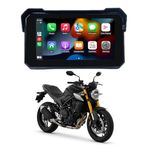 Alien 5 inch Bike Navigation Screen with GPS | Waterproof Smart Display for Motorcycles | Bluetooth Connectivity | Turn-by-Turn Navigation | Anti-Glare Screen Very usefull for Bikers & Riders