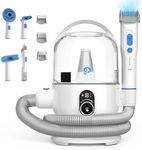 GAOMON Dog Grooming Kit, Pet Grooming Kit 2L Large Container, Quiet Pet for Shedding, Dog Hair Trimmer for Home and Professional Use, Blue