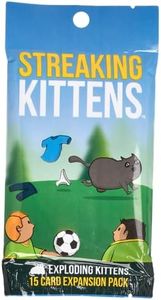 Exploding Kittens Streaking Kittens: This is The Second Expansion of Exploding Kittens Card Game - Family Card Game - Card Games for Adults, Teens and Kids, Multicolor