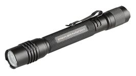 Streamlight 88033 Protac Tactical Flashlight 2AA with White LED Includes 2 AA Alkaline Batteries and Holster, Black
