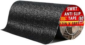 SWRT Anti Slip Traction Tape, 12 Inch x 38 FT Grip Tape Waterproof for Indoor & Outdoor, Heavy Duty Non-Slip Grip Tape for Stairs, No Residue for Stairs, Tread Step, Bathroom