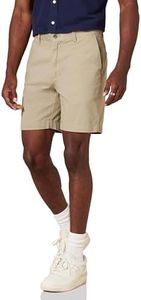 Amazon Essentials Men's Slim-Fit 7" Short, Khaki Brown, 34