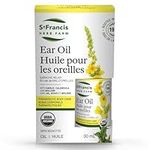 St. Francis Herb Farm Ear Oil | 30 ml | Ear Oil for Adults and Children | Pain Relieving Ear Drops for Middle and Outer Ear Infections | Mullein | Calendula | Garlic | St. John’s Wort | Made in Canada