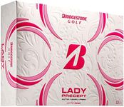 Bridgestone Golf 2021 Lady Precept Golf Balls Pink (One Dozen)