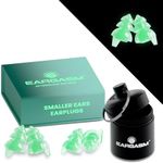 Eargasm Smaller Ears Earplugs - Afterglow Glow in Dark High Fidelity Filtered Noise Reducing Reusable Ear-Plugs for Kids, Women, Men - Hearing Protection for Raves, Festivals, Live Concerts, Sports