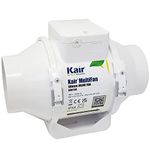 Kair MultiFan In Line Fan 100mm Standard