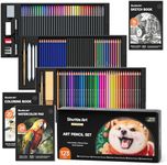 Shuttle Art Drawing Kit, 123 Pack A