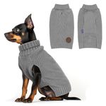 Dog Sweater With Harness Hole