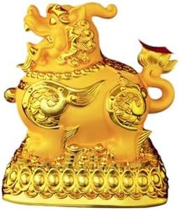 Jefuzh 貔貅 piyao Practical Gifts for Birthday, Easter, Christmas 存钱罐 Piggy Banks Best Birthday Gifts Home Decoration 摆件 Feng Shui Figurine Home Office Decor Chinese Gifts 客厅大人大容量只进不出储蓄罐可进可出24新款 8932