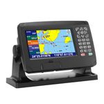 Jauarta GNSS Chart Plotter, 7 Inch GPS BDS Dual Mode Marine Navigator with IPX6 Waterproof and Dual Map System for Marine Boat