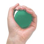 THERABAND Hand Exerciser, Ball For Hand, Wrist, Finger, Forearm, Grip Strengthening & Therapy, Squeeze Ball to Increase Hand Flexibility & Relieve Joint Pain, Green, Medium