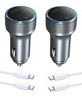 USB C Car Charger 2 Pack - Eversame