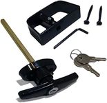 Shed Door T-Handle Lock Kit - Longe