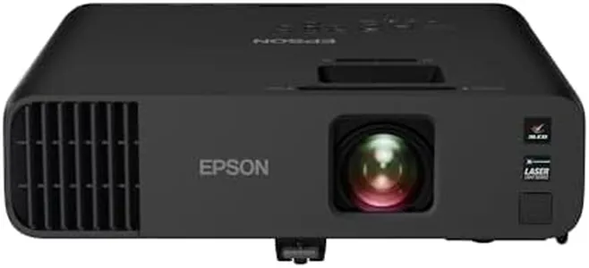 Epson Pro EX11000 3-Chip 3LCD Full HD 1080p Wireless Laser Projector, 4,600 Lumens Color/White Brightness, Miracast, 2 HDMI Ports, USB Power for Streaming, Built-in 16W Speaker