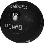 USI UNIVERSAL Rubber Exercise & Fitness Slam Ball,Slam Medicine Balls 12Kg Smooth Textured Grip Dead Weight Balls For Crossfit,Strength&Conditioning Exercises