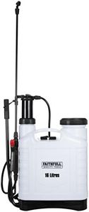 Faithfull FAISPRAY16 Backpack Knapsack Pressure Sprayer 16 Litre Capacity