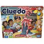 Clue Junior Game, 2-Sided Gameboard, 2 Games in 1, Clue Mystery Game for Younger Kids, Kids Board Games, Junior Games