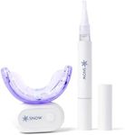 Snow Diamond Wireless LED Teeth Whitening Kit | Gentle & Enamel Safe | Dental Care, Hygiene, & Tooth Whitening | Achieve White Smile with LED Light | Portable & Convenient Tooth Care | 2 Month Supply