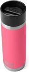 YETI Rambler Hotshot Bottle, Vacuum Insulated Stainless Steel Bottle with Hotshot Cap, Tropical Pink, 18 oz (532 ml)