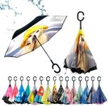 IOco Rain and Sun Reverse Umbrella,