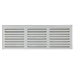 Return Air Grille 8.5" x 26" High Flow Air Vent with Angled Slots 3/4" MDF Sanded & Primed, Ready to Paint