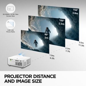ViewSonic 4K UHD Laser Projector – 3500 Lumens, 240Hz, HDR, 300" Display