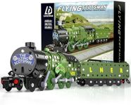 Lucky Doug STEM Building Projects Model Train Set Toys for Boys Kids 8 9 10 11 12 Years Old and Older - 340 PCS DIY Metal Building STEM Toys