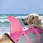 PPET Dog Life Jacket for Swimming and Boating,Ripstop Dog Life Vest Adjustable Swimsuit with High Buoyancy and Durable Rescue Handle for Small,Medium,Large Dogs (Small, Pink)