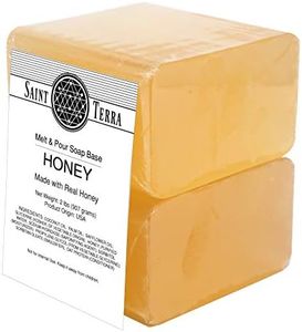 Saint Terra - Honey Melt & Pour Soap Base, 2 Pounds