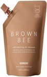 Brown Bee Air Self Tanning Mousse Refill 200 ml – Self Tanner Mousse with Color Guide, Coconut Vanilla Scent, Eco Refill