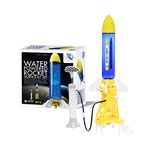 PLAYSTEM Water Rocket Launcher Kit- With Rocket Tail, Body And Pump DIY Rocket Science Experiment Kit- Space STEM Outdoor Toys Gift for Kids,Teens, Boys, Girls…