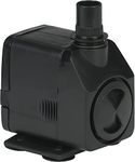 Little Giant PES-130-PW 115-Volt, 130 GPH Magnetic Drive Fountain/Pond Pump with 6-Ft. Cord, Black, 566716