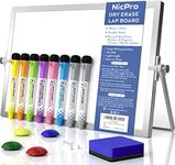 Nicpro Dry Erase Mini Whiteboard A4